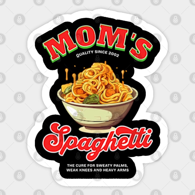 Mom's Spaghetti Sticker by Three Meat Curry